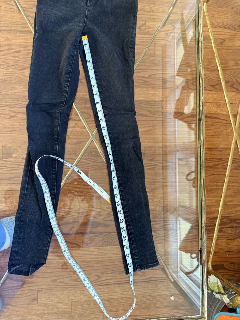 J Brand Maria Vanity Black High Rise Skinny Jeans Sz 24 - Picture 3 of 11